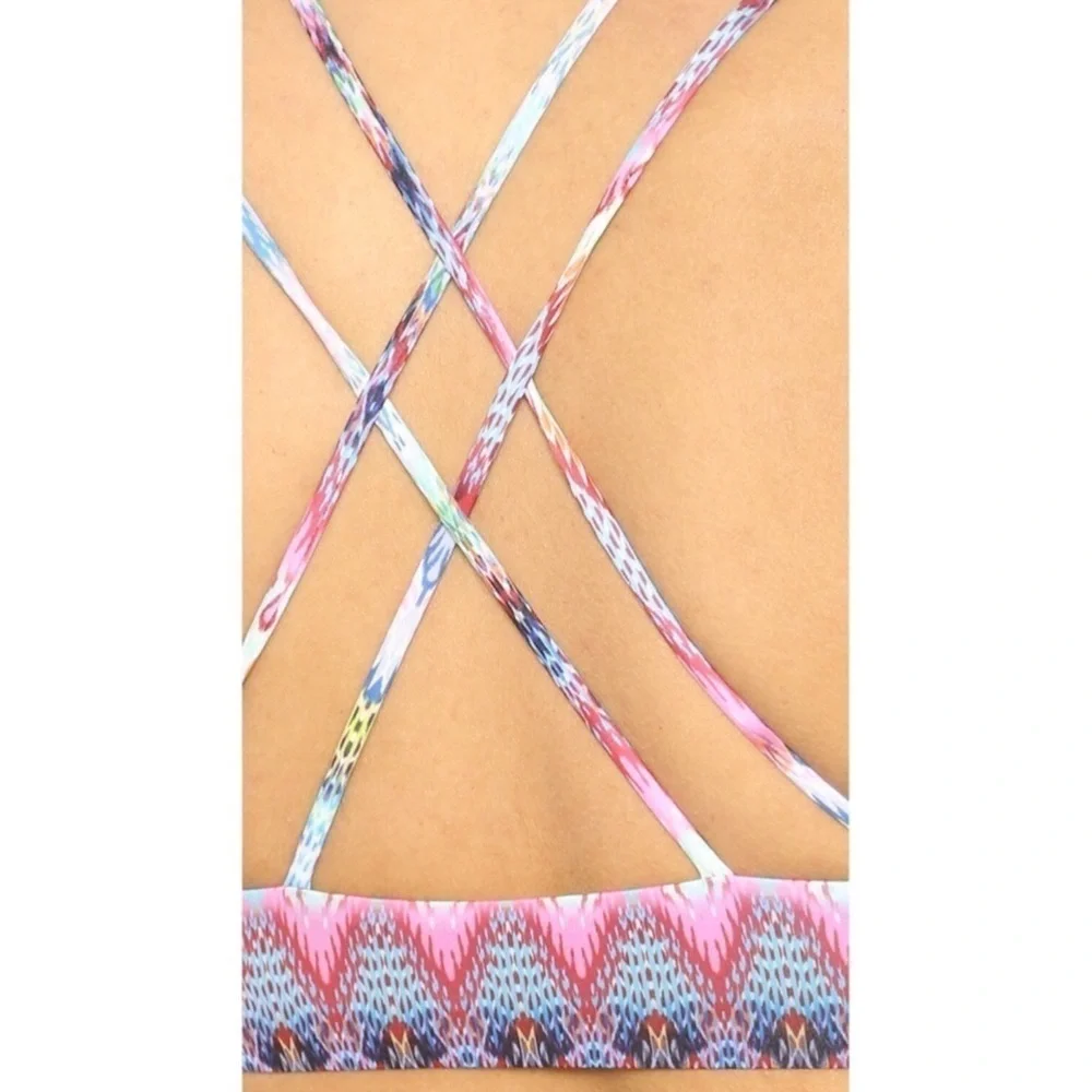 PilyQ Belize Utopia Swim Halter l Size Small